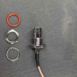 Closeup of connector pieces